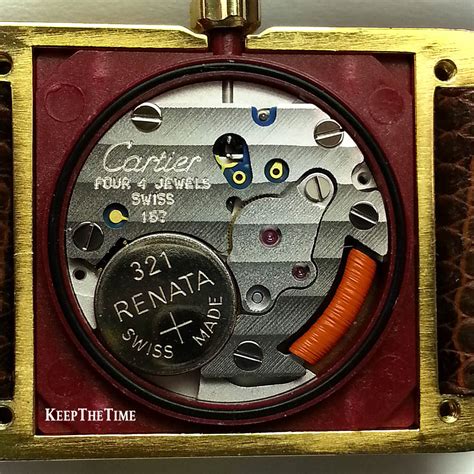 Cartier watch quartz movement